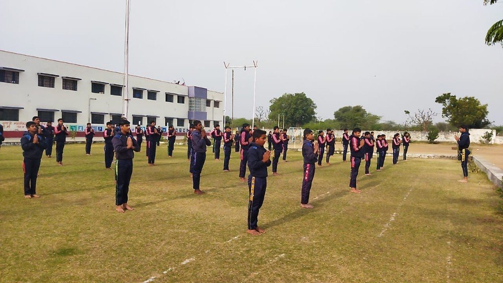 Yoga at PRJ Gyanjaya School