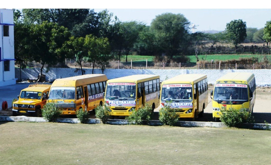 PRJ Gyanjaya School Transport Fleet