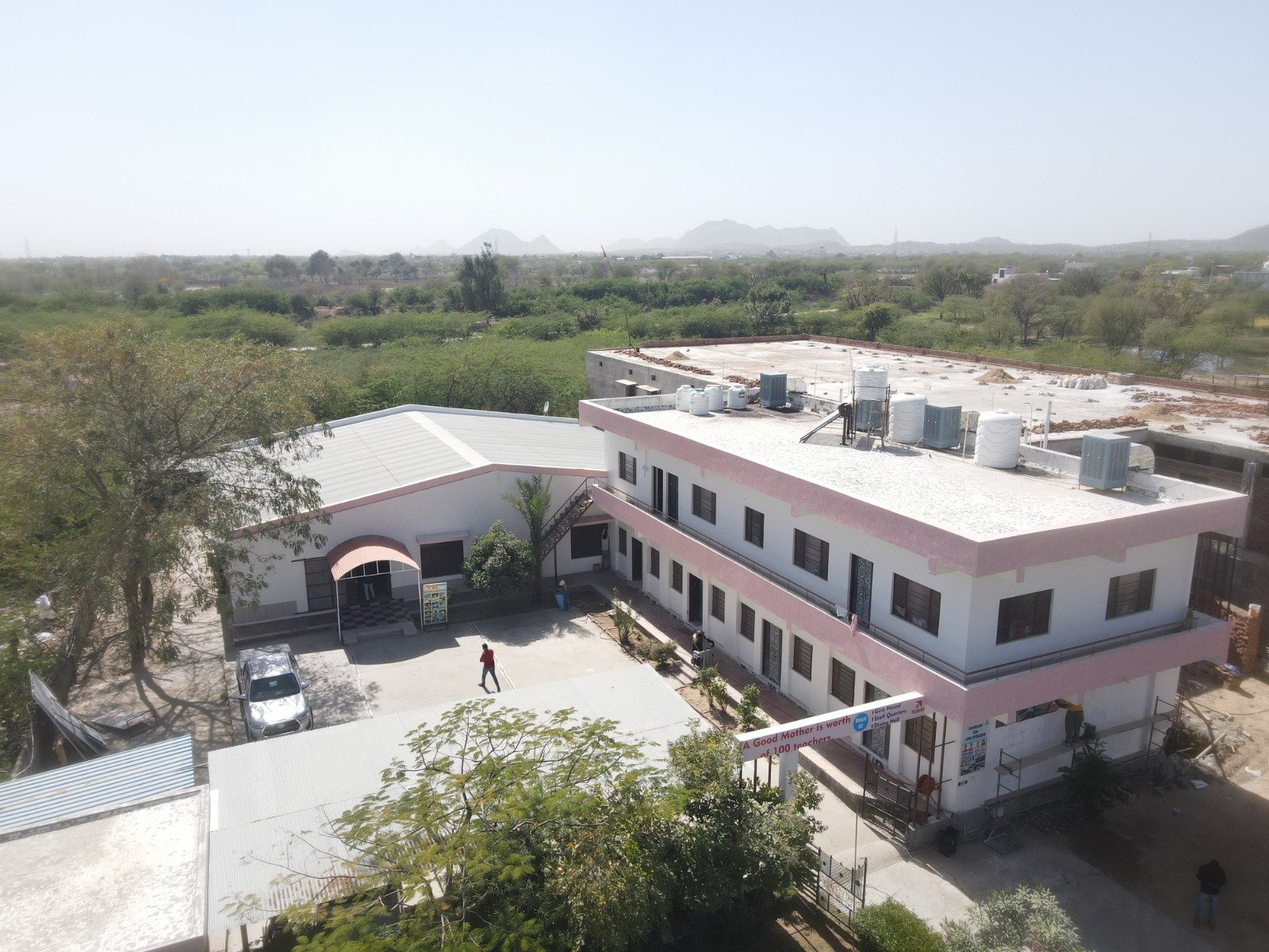 Residential campus at PRJ Gyanjaya School — a home away from home